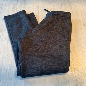 Men’s under armour grey and black athletic pants